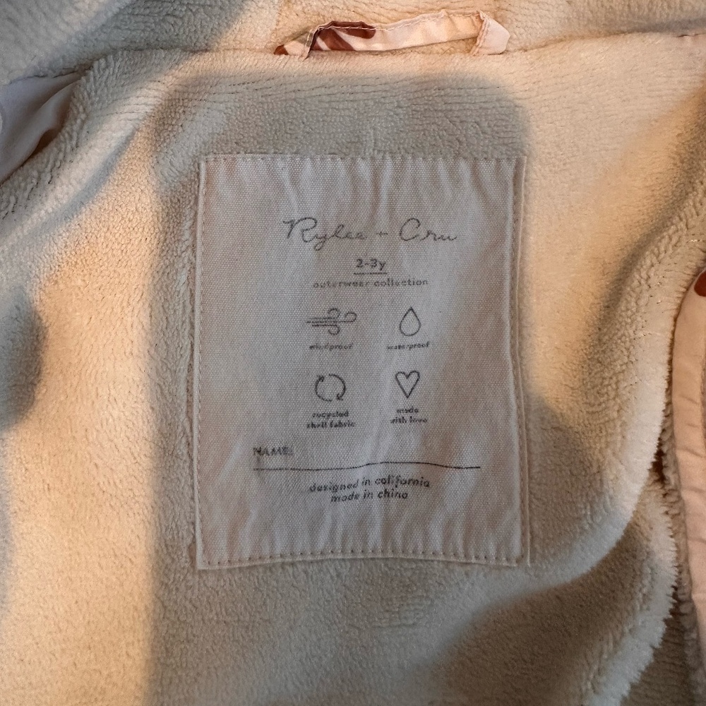 EUC Rylee + Cru Puffer Snow Suit 2-3 year - Picture 4 of 4